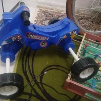 فوتبال دستی ماشین کودک اسباب بازی