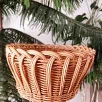 سبد دست بافی سبد بافی|صنایع دستی و سایر لوازم تزئینی|الیگودرز, |دیوار