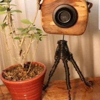 مجسمه های چوبی