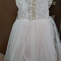 لباس عروس سفید.گلبهی