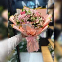 دسته گل طبیعی متوسط هدیه سوپرایز|گل و گیاه طبیعی|مشهد, شهید مطهری|دیوار