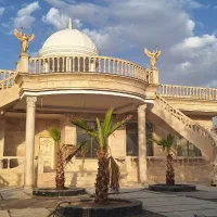 طراحی نما ،داخلی ، محوطه ، کلبه سوئیسی ، باغ ویلا