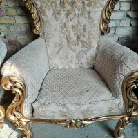 مبل سلطنتی 9نفره سه تاهم جلومبلی داره|مبلمان خانگی و میز عسلی|ارومیه, |دیوار