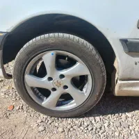 رینگ اسپرت شرکتی سایز 15 همراه لاستیک|قطعات یدکی و لوازم جانبی|ابهر, |دیوار