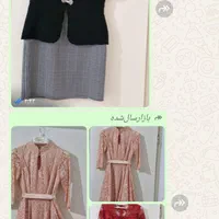 ۳متر پارچه مجلسی بسیار زیبا|لباس|چالوس, |دیوار