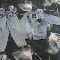 ست جین،هودی شلوار،کاپشن،شلوار،سیوشرت شلوار|کفش و لباس بچه|کرج, کمال‌شهر|دیوار