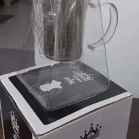 قوری پیرکس کف مربع و کف گرد ۹۵۰ میلی