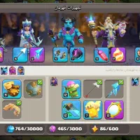 اکانت کلش اف کلنز|کنسول، بازی ویدئویی و آنلاین|زرندیه, |دیوار