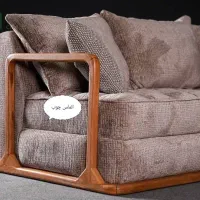 مبل راحتی مینی مال جدید چوب راش|مبلمان خانگی و میز عسلی|قم, دروازه چوبی|دیوار