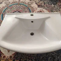 دو عدد روشویی نو با پایه|لوازم سرویس بهداشتی|خمین, |دیوار