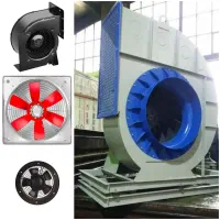 انواع هواکش( فن ) با موتور های اروپایی و ایرانی