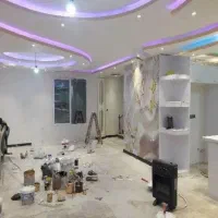 رنگ آمیزی ونقاشی ساختمان|خدمات پیشه و مهارت|اهواز, کوروش|دیوار