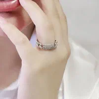 انگشتر نقره ازدواج دخترانه مناسب پیش حلقه خواستگار|بدلیجات|تبریز, |دیوار