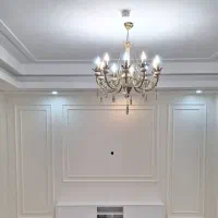 نقاشی ساختمان کاغذ دیواری و اجرای قاب تی وی وال
