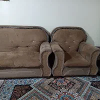مبل ده نفره همراه با میز عسلی سالم رایگان|مبلمان خانگی و میز عسلی|تهران, شهید فکوری|دیوار