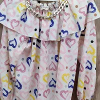 بلوز دخترانه در حد نو واقعی