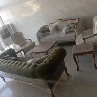 مبل ابزاری همراه میز عسلی و چستر|مبلمان خانگی و میز عسلی|باغستان, |دیوار