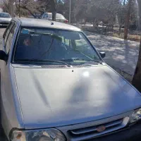 پراید مدل 85 دورنگ فوق العاده سالم