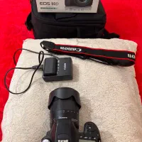 دوربین 80d کنون با لنز ۱۸-۱۳۵ کیت|دوربین عکاسی و فیلمبرداری|ری, ظهیرآباد|دیوار