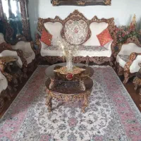 سرویس مبلمان  وناهار خوری استیل|مبلمان خانگی و میز عسلی|تهران, کوهک|دیوار