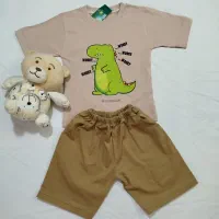 تیشرت شلوارک پنبه لاکرا