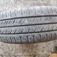 دو اینه برقی ۴۰۵ رینگ لاستیک ۱۵ و‌چند عدد لاستیک۱۵