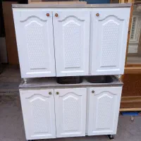 کمد زیر ظرفشویی فلزی