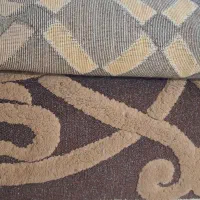 گلیم  ۶ متری نقش برجسته بدون زدگی