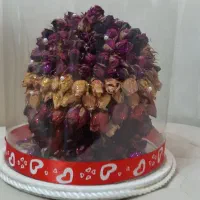 ۱۵۰ عدد گل رز خشک طبیعی بهترین هدیه ولنتاین|گل مصنوعی|نظرآباد, رسالت|دیوار