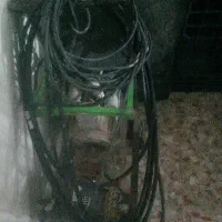 فروش یک عدد کارواش تک فاز و پمپ باد