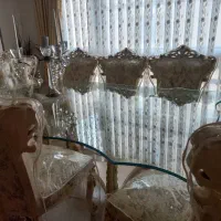 مبل استیل به همراه غذا خوری