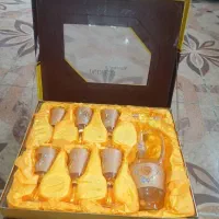 ست آبمیوه خوری بسیار زیبا نو