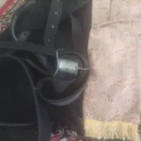 گلدانی با کمر بند هکلی با پارچه کمر ترمه