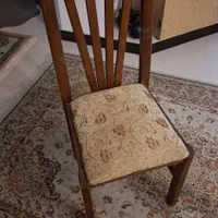 6 عدد صندلی چوبی واقعا در حد نو