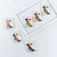 جوراب زنانه شیشه ای طرحدار 1843