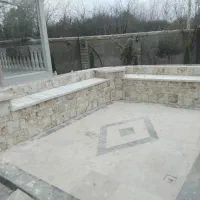 محوطه سازی دور ویلا|خدمات پیشه و مهارت|رشت, ولکس|دیوار