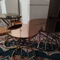 میز عسلی سه تیکه میز تولد|مبلمان خانگی و میز عسلی|محمدیه-قزوین, |دیوار