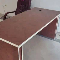 میز اداری جنس MDF هایگلاس|مبلمان اداری|گرگان, |دیوار