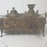 منقل و سماور ذغالی قدیمی