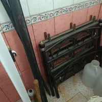 تخت خواب یکنفره فلزی|تخت و سرویس خواب|هشتگرد, تهران دشت|دیوار