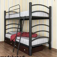 تخت دوطبقه محکم با دوام|تخت و سرویس خواب|تبریز, |دیوار