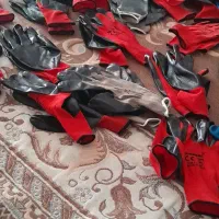 تعدادی دستکش کار جنس بسیار خوب