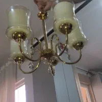 لوستر پنج شعله در حد نو