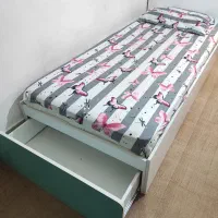 تخت خواب تک نفره|تخت و سرویس خواب|گرگان, |دیوار