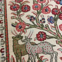 دو تخته فرش دستبافت چله ابریشم و تمام ابریشم|فرش|تهران, خانی آباد نو شمالی|دیوار