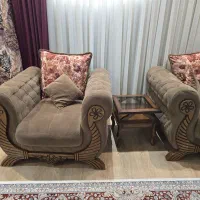 مبل راحتی چستر هفت نفره|مبلمان خانگی و میز عسلی|قرچک, مهدیه|دیوار