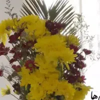 دکور آرایشگری همراه با صندلی و آیینه