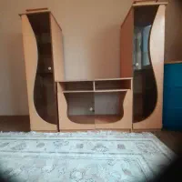 دو عدد میز tv یکی شیشه ای یکی mdfمدل پرستویی|میز تلویزیون|رشت, پل تالشان|دیوار