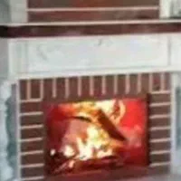 شومینه باربیکیو آجرنما آتیشدان