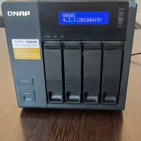 NAS کیونپ مدل TS-453A به همراه ۳ هارد ۱ ترابایت